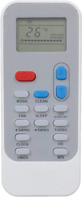Xpecial 174 -1 ELEC-TR0LUX AC Remote Compatible with ELECTROLUX 1 / 1.5 / 2 TON AC Remote Controller(White)
