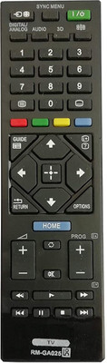 hybite Compatible Remote for SONY Led/Lcd/Bravia 3D Smart Tv (Works With all SONY Tv) Universal Sony Tv Remote Controller (Black) sony Remote Controller(Black)
