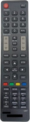 Akshita LED7 TV Compatible For LED LCD TV Remote Control MICROMAX Remote Controller(Black)