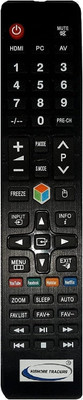 Kishore Traders Compatible Remote Control For  Aiwa Smart Led Tv Remote Controller(Black)