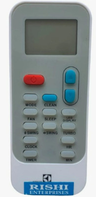 RISHI ENTERPRISES THIS REMOTE IS COMPATIBLE FOR AC REMOTE (174-RTF5) ELECTROLUX Remote Controller(White, Grey)