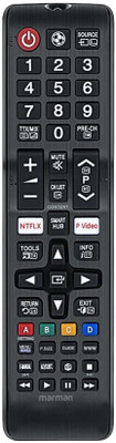 Marman Compatible with Samsung Tv Non Voice Remote Control Original Suitable for Smart Android 4K LCD LED FHD UHD OLED TV Fit to Any Size of Genuine Display Series Samsung TV Remote Controller(Black) Marman Compatible with Samsung Tv Non Voice Remote Control Original Suitable for Smart Android 4K LCD LED FHD UHD OLED TV Fit to Any Size of Genuine Display Series Samsung TV Remote Controller(Black)