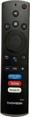 Rohit Electronics Remote Control Compatible with Kodak/ Smart led tv Thomson Remote Controller(Black)