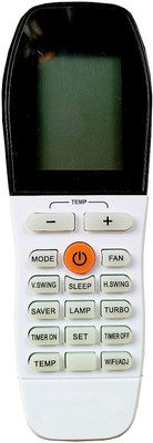 BhalTech VE-248 AC Remote Control Inverter (Exactly Same Remote Will Only Work) Compatible for VOLTAS AC Remote Remote Controller(White)