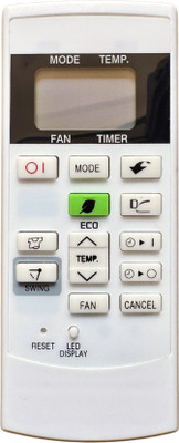 MechFox AC Remote Control Compatible Split/Window Air Conditioner | Model No. AC-156| Sharp Remote Controller(White)