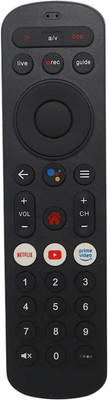 Cezo Set-Top Box Remote Control, Compatible for (Without Voice Function)  Set-Top Box Remote Controller (Black) Airtel Xstream Remote Controller(Black)