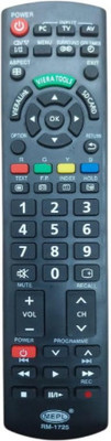Tke RM-1725 LED LCD  Remote Control (032) Universal Remote Controller(Black)