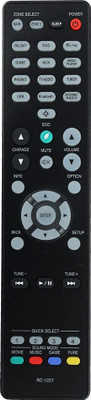 RESORB HT 141 DENON Compatible for Denon AV Receiver AVR-S740H AVR-S750H Remote Controller(Black)