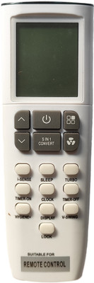 Harsh Enterprises R21W1 YY-259 Compatible for Godrej Inverter AC remote control 5 in 1 convert mode Split air conditioner with AAA Battery Free Harsh enterprises Remote Controller(White) Harsh Enterprises R21W1 YY-259 Compatible for Godrej Inverter AC remote control 5 in 1 convert mode Split air conditioner with AAA Battery Free Harsh enterprises Remote Controller(White)