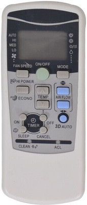RESORB RE 25 AC Remote with 3D AUTO Key Compatible with AC Remote Control Compatible/Replacement for Mitsubishi AC Remote (SAME MODEL ONLY) Remote Controller(White)