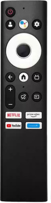 Kritex  ,Voice Remote Compatible for HAIER LCD/LED Smart TV Remote Remote Controller(Black)