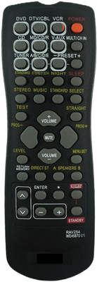 Akshita __RAV254__ Av Receiver Remote Control Home Theater Music Systems YAMAHA HT Remote Controller(Black)