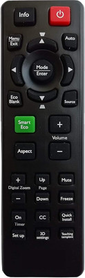 V4 Gadgets Compatible Replacement Remote Control for MW516 MS513 MX514 Projector with Cover DPL BENQ Remote Controller(Black)