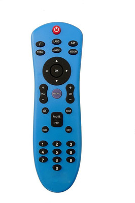 OG DTH9 FTA DVB SET-TOP BOX Remote Compatible with DD FREE DISH SET-TOP BOX Remote Controller(Black)