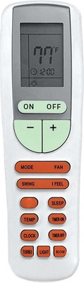 MBL Compatible for Blue Star Inverter AC Remote 133 Model Suitable 1 1.5 2 Ton Split and Window Air Conditioner Remote Controller(White)