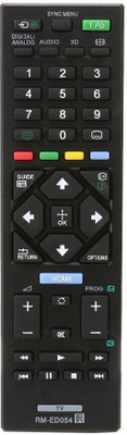 SAYENY URC-121 Remote Control Compatible for LCD LED TV with 3D Function Sony Bravia LED LCD TV Universal Remote Controller(Black)