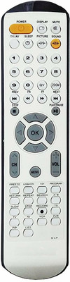 Akshita S-LP TV Compatible For LED LCD HD TV Remote Control SANSUI VIDEOCON Remote Controller(Grey)
