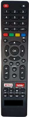 ANM Remote Compatible for SANSUI TV LED LCD ( Smart edition ) SANSUI ( EXACT SAME REMOTE WILL ONLY WORK ), Verify: 9408256237 Remote Controller(Black)
