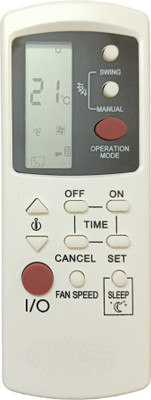 ERNIL AC Remote Compatible for Onida AC GZ-1002B-E3 39 Remote Controller (Your Old Remote Must be Exactly Same) Remote Controller(White)