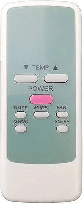 BhalTech 70 AC Compatible for  Onida AC Remote Controller(White)