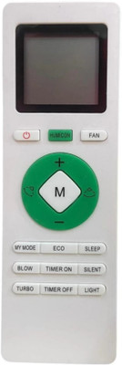 RISHI ENTERPRISES THIS REMOTE IS COMPATIBLE FOR AC REMOTE (223AS) LLOYD Remote Controller(White)