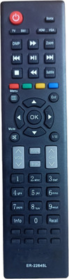 RE 22645L Loyad led Tv Remote Controller(Black)