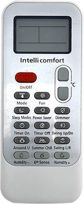 Woniry AC Remote No. 129A, Compatible with  AC Remote Control WHIRLPOOL Remote Controller(White)