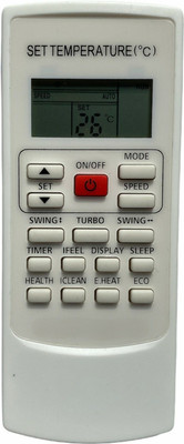NixGlobal 218 AC Remote Compatible for BLUESTAR AC Remote Controller(White)