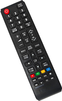 MIFKRT Universal Samsung Remote Compatible for all SAmsung Led / Lcd tv. (Please MAtch Your Old Remote)Samsung LED AA59-00607A Remote Controller(Black)