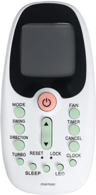 DEVBHOOMI db-Compatible for Voltas Smart Split AC Remote Control with WiFi Function Air Conditioner Remote Controller(White)