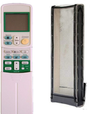 Ethex C-7 Re-92 Remote With cover (Remote+Cover) Ac Remote compatible for Daikin Ac Remote Controller(White)