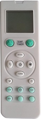 BhalTech 102 AC Remote Control (Old Remote Exactly Same Remote Will Only Work) Compatible for Haier AC Remote Controller(White)