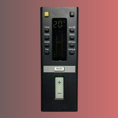 Ethex Re-204 compatible for Bpl Air Conditioner Remote Control Replacement for onida ac remote (Same remote Only will work) Remote Controller(White&black)