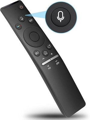 QIBOX Bluetooth Voice Command Samsung Smart 4K Tv Remote Control Replacement for BN59-01241A BN59-01242A BN59-01266A BN-01274A Smart UHD QLED LED TVs Models Remote Controller(Black Voice Remote)