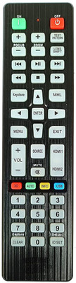 BhalTech Projector Universal Compatible for  BENQ Remote Controller(Black)