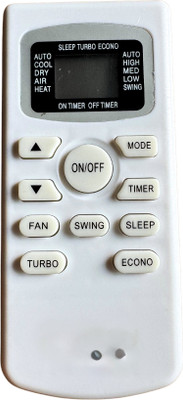 MechFox AC Remote Air Conditioner Remote Compatible with Split/Window AC Remote Control |AC-116| LLOYD/VESTAR Remote Controller(White)