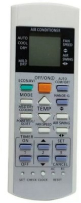 Ethex ® Re-29B Ac Remote compatible for Panasonic Inverter Ac (Match all functions with your Remote before placing order) ( check all images) Remote Controller(White)