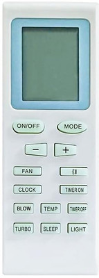 SAYENY YB1FA Compatible Vertis Plus Air Conditioner remotes for Original Voltas AC Remote Control for 1 1.5 2 ton Split or Window ac Match Exactly with Old Model 18A Remote for Better Performance Remote Controller(White)
