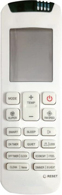 7SEVEN Compatible for Blue Star AC Remote Original 211 Model Suitable 1 1.5 2 Ton Split and Window BLUE STAR ac Remote Controller(White)