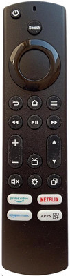 BhalTech Led Smart TV Remote Control [Non-Voice] Compatible With  Onida Fire TV Remote Controller(Black)