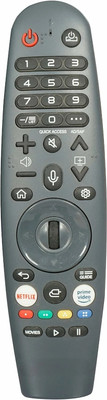 ABHINANDAN V-U N-U LL0YD MAGIC Remote Compatible with LLOYD / NU / VU 4K SMART LED LCD TV Remote Controller(Black)