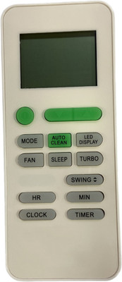 RE Videocon 175 videocon ac Remote Controller(White)