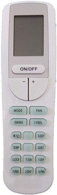 NixGlobal 133B AC with Wi-Fi Function Remote Compatible for VOLTAS AC Remote Controller(White)