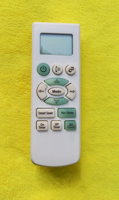 Axelleindia Generic AC REMOTE CONTOL MODEL NO: AC-RR-83 COMPATIBLE FOR SAMSUNG Split & Window AC Remote Controller(White)