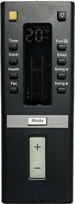 Woniry AC Remote Compatible for  Split AC Remote Control (AC-204) IFB Remote Controller(Black)
