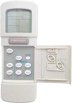 Sugnesh Remote Compatible For Mitsubishi ac MITSUBISHI Remote Controller(White, Grey)