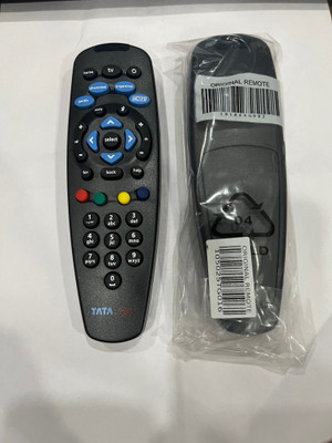 Fgkitoflex xmrm-576545 Tata Sky DTH ORIGINAL TATASKY Remote Controller (Black) Tata sky Remote Controller(Black)