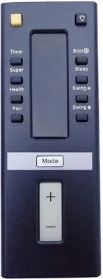 ditec Air Conditioner AC-204 Remote Control Compatible with  Air Conditioner IFB Remote Controller(Black)