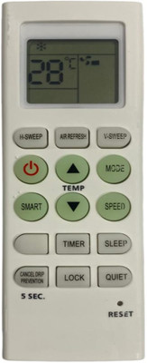 mumax Compatible/Replacement for  AC Remote Control (NEPO-36) Napoleon Remote Controller(White)