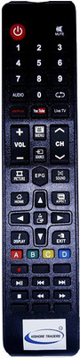 Kishore Traders Compatible Remote Control For  Android Led Tv Remote PHX Smart Led Tv Remote Controller(Black)